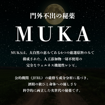 Muka Spirits -Recovery Ficus-（リカバリー・フィカス）700ml / 翌朝をハッキングする日本初の「機能性スピリッツ」