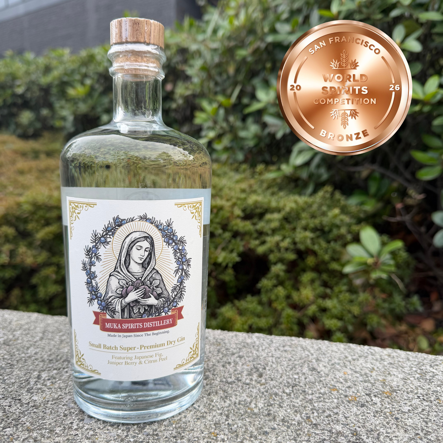 Muka Spirits -Ficus Gin-（フィカスジン）700ml