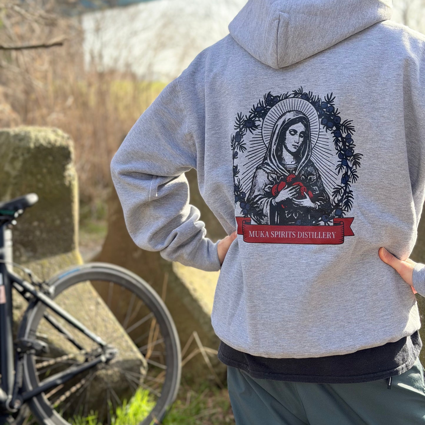 Muka 15.6oz ヘビーウェイトスウェット P/O パーカー