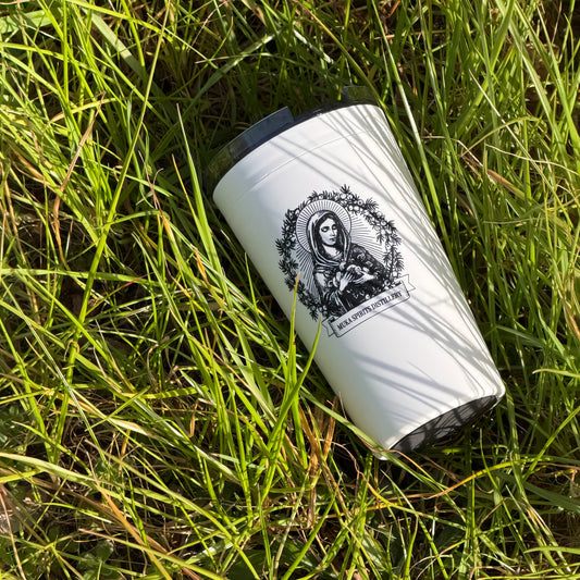 Muka オリジナルロゴサーモタンブラー（350ｍl）ホワイト