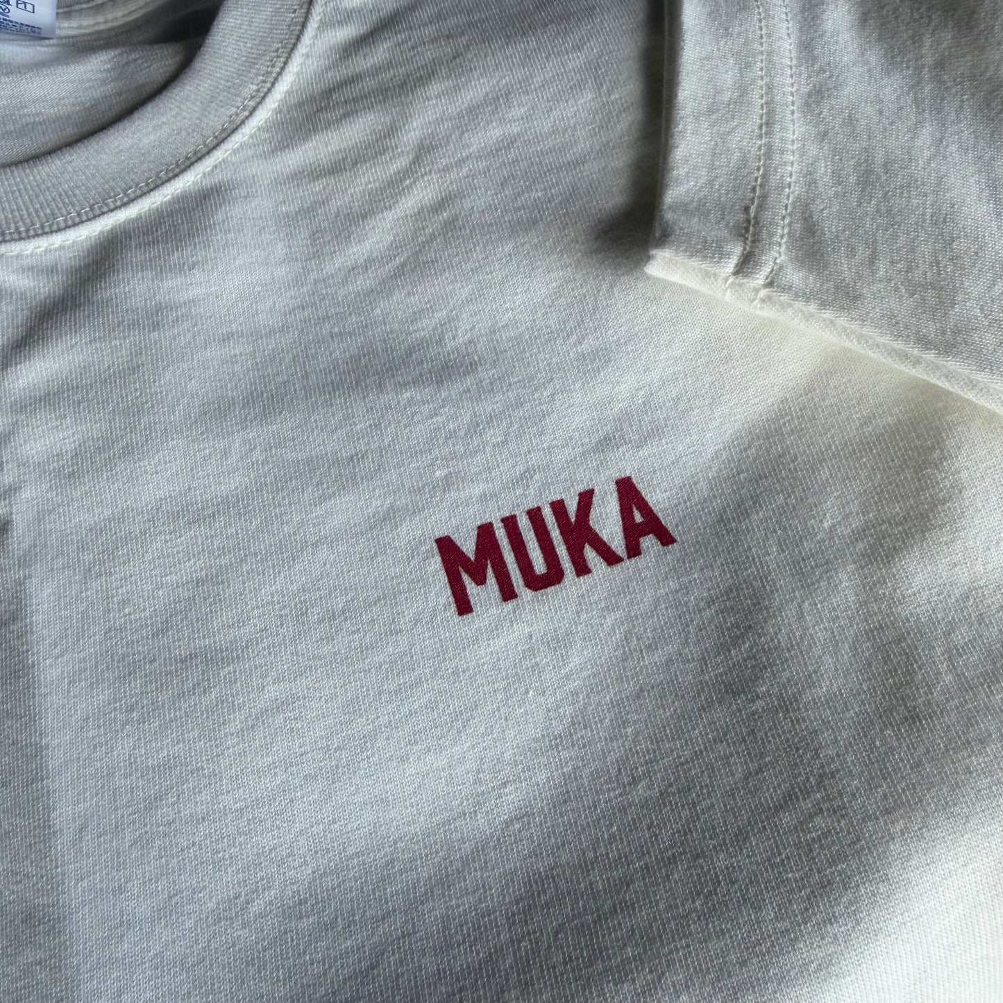 Muka 7.1oz ヘビーウェイトオーセンティックスパーTシャツ