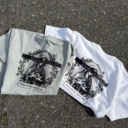Muka 7.1oz ヘビーウェイトオーセンティックスパーTシャツ