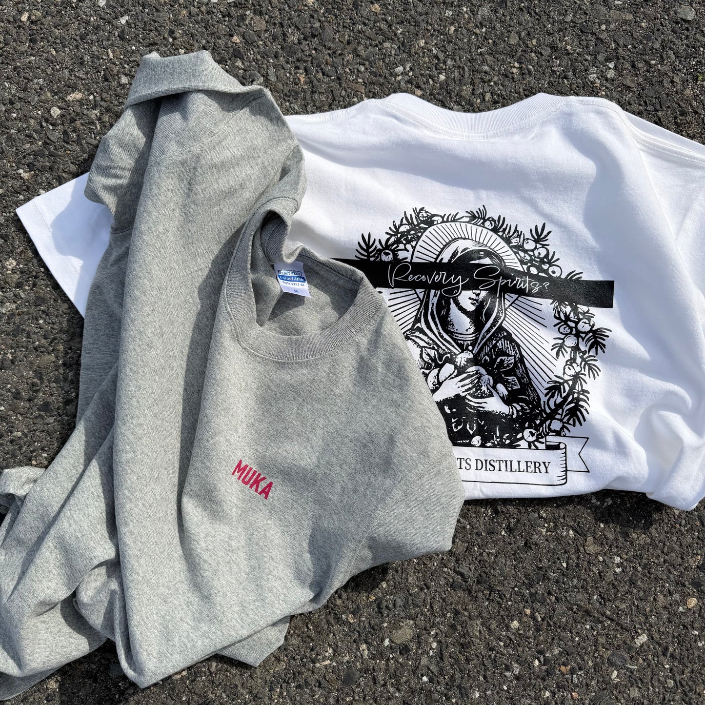 Muka 7.1oz ヘビーウェイトオーセンティックスパーTシャツ