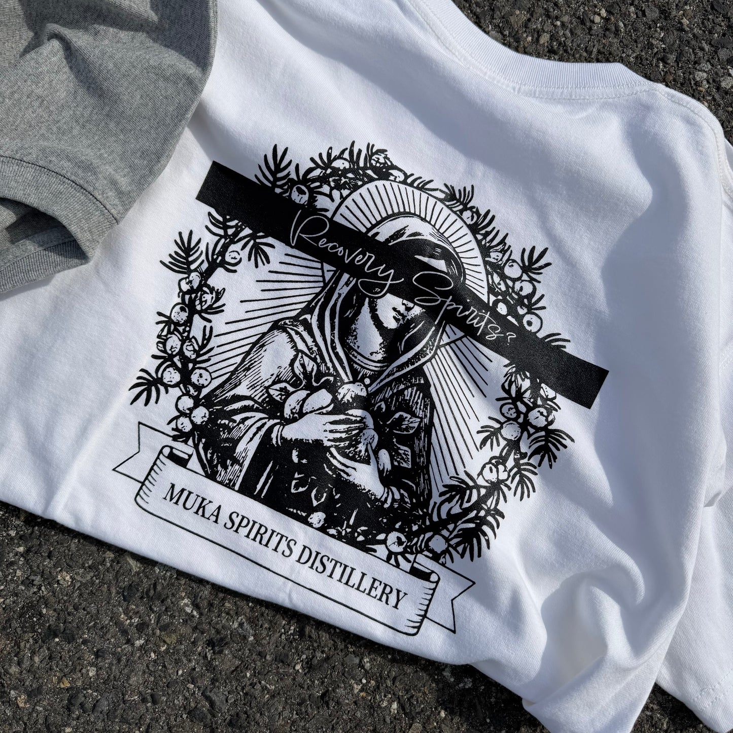 Muka 7.1oz ヘビーウェイトオーセンティックスパーTシャツ
